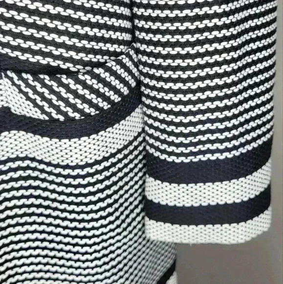 Womens Pure Collection Black Longline Striped Jacket - Black NWT New Size 8/10 - Picture 11 of 16